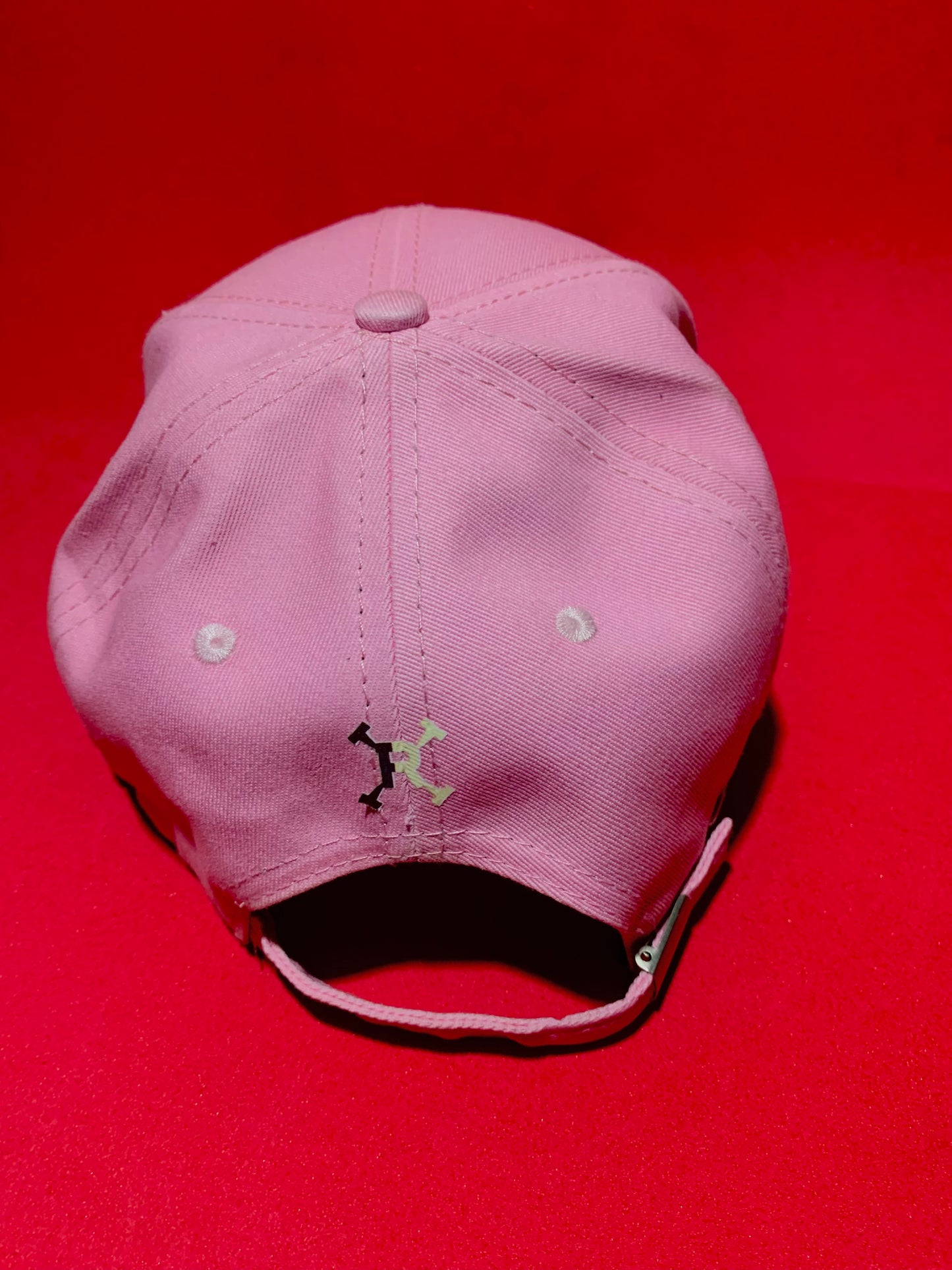RetrobyL pink baseball cap