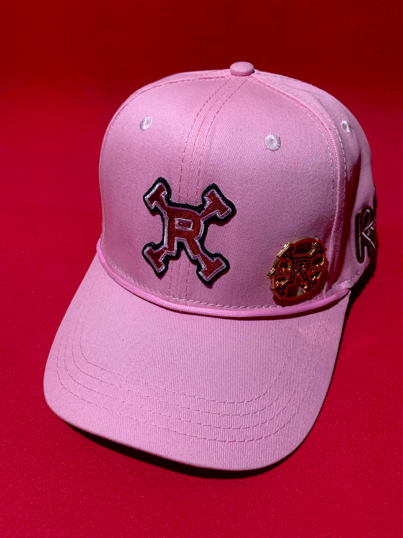 RetrobyL pink baseball cap