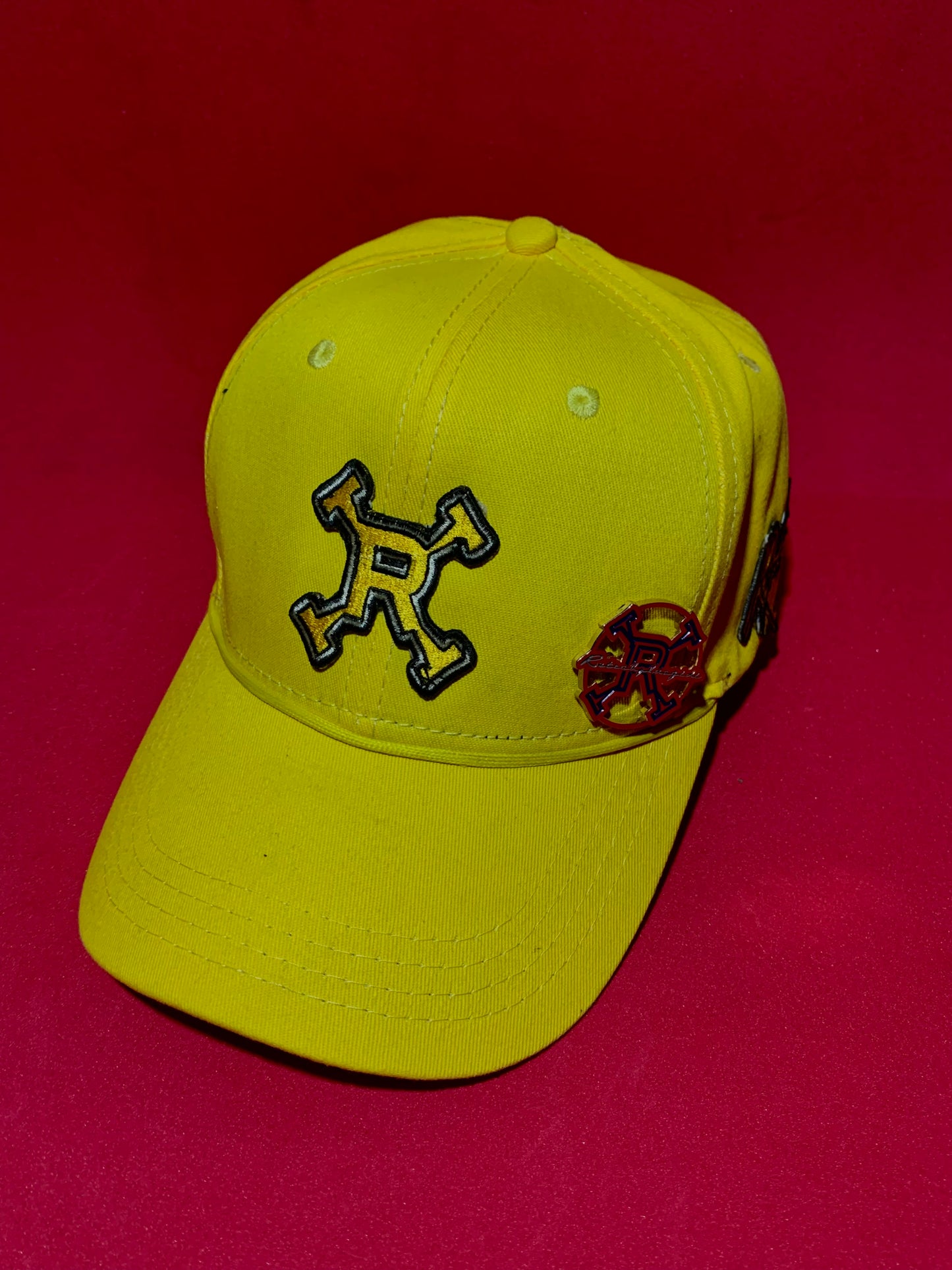 RetrobyL yellow baseball cap