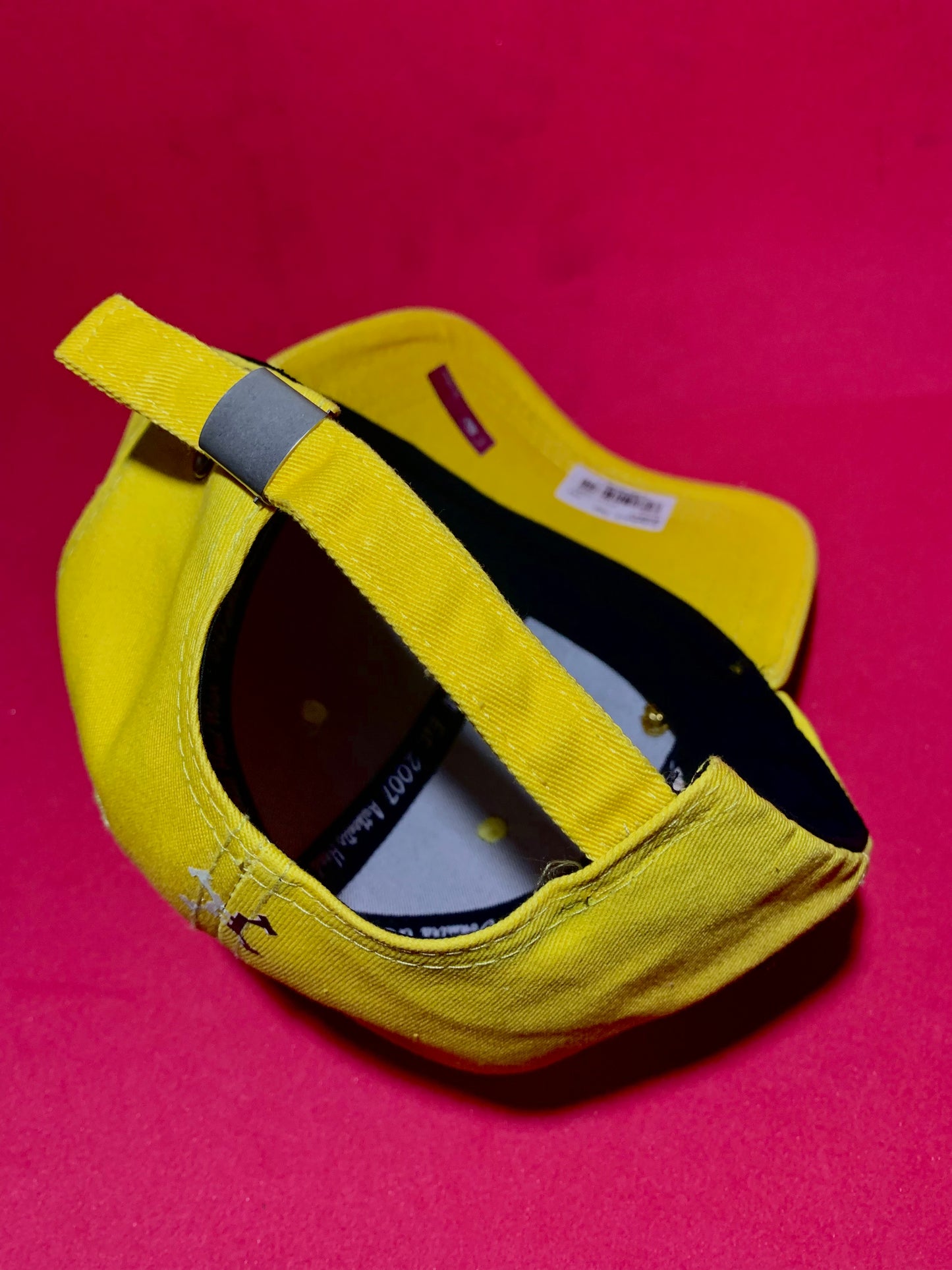 RetrobyL yellow baseball cap